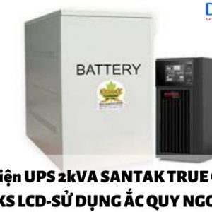 bo-luu-dien-UPS-2kVA-SANTAK-TRUE-ONLINE-C2KS-LCD-accquy-ngoai